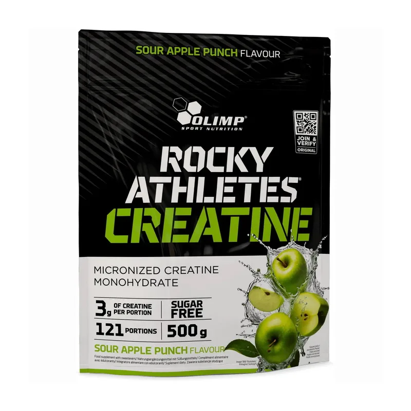 Rocky Athletes Creatine - 500 г кисле яблуко пунш