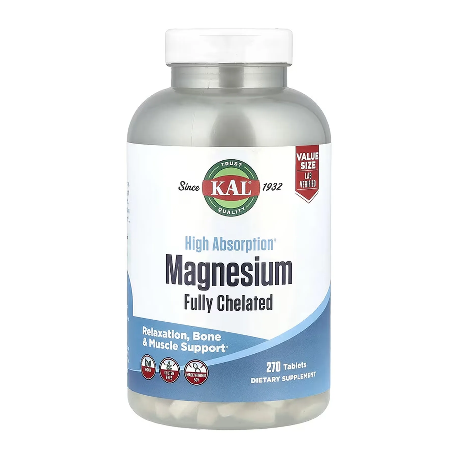 Magnesium Fully Chelated - 270 таблеток