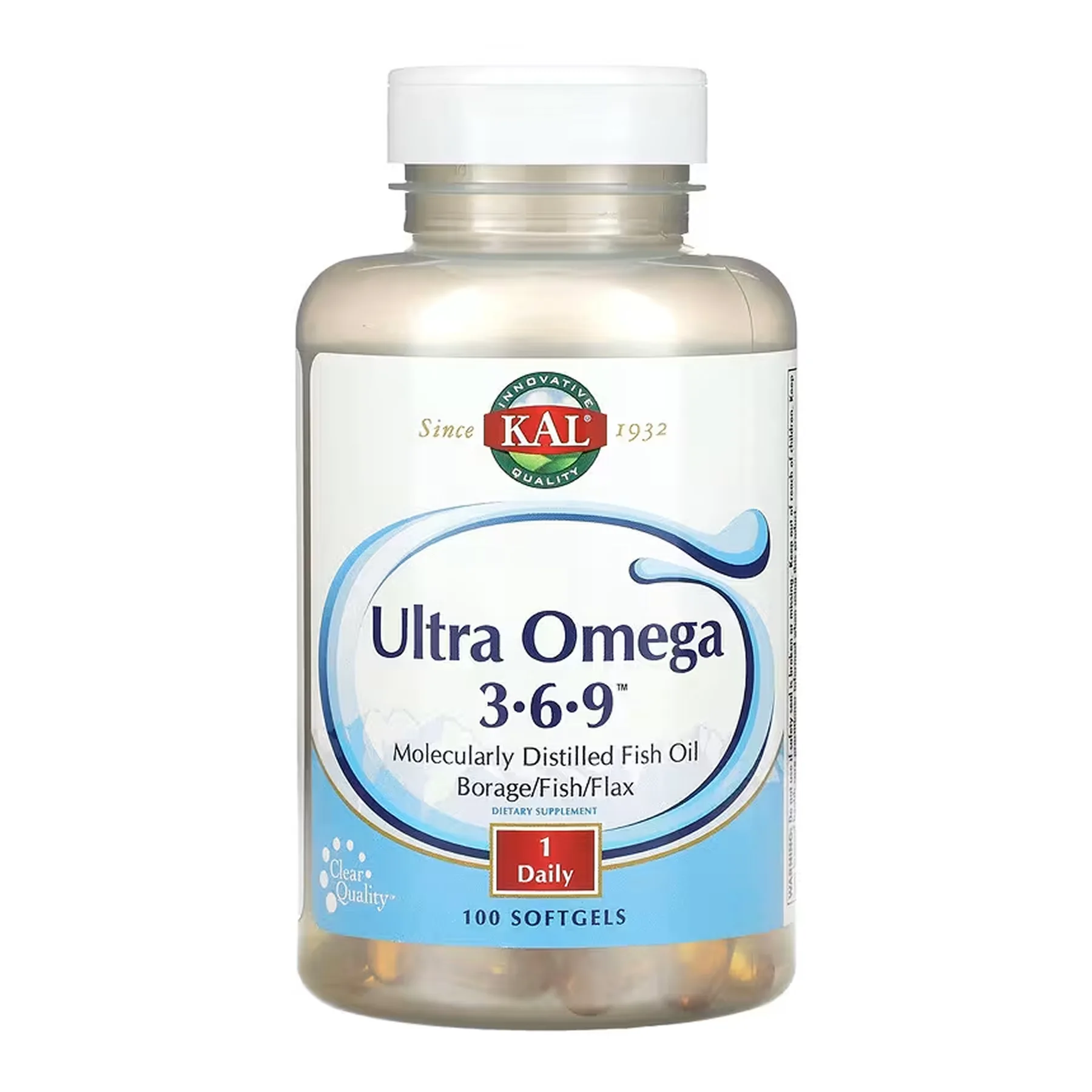 Ultra Omega 3-6-9 1200 мг - 100 софтгель