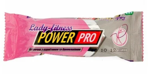 Protein Bar Lady Fitness - 50 г ягоди годжі з насінням льону