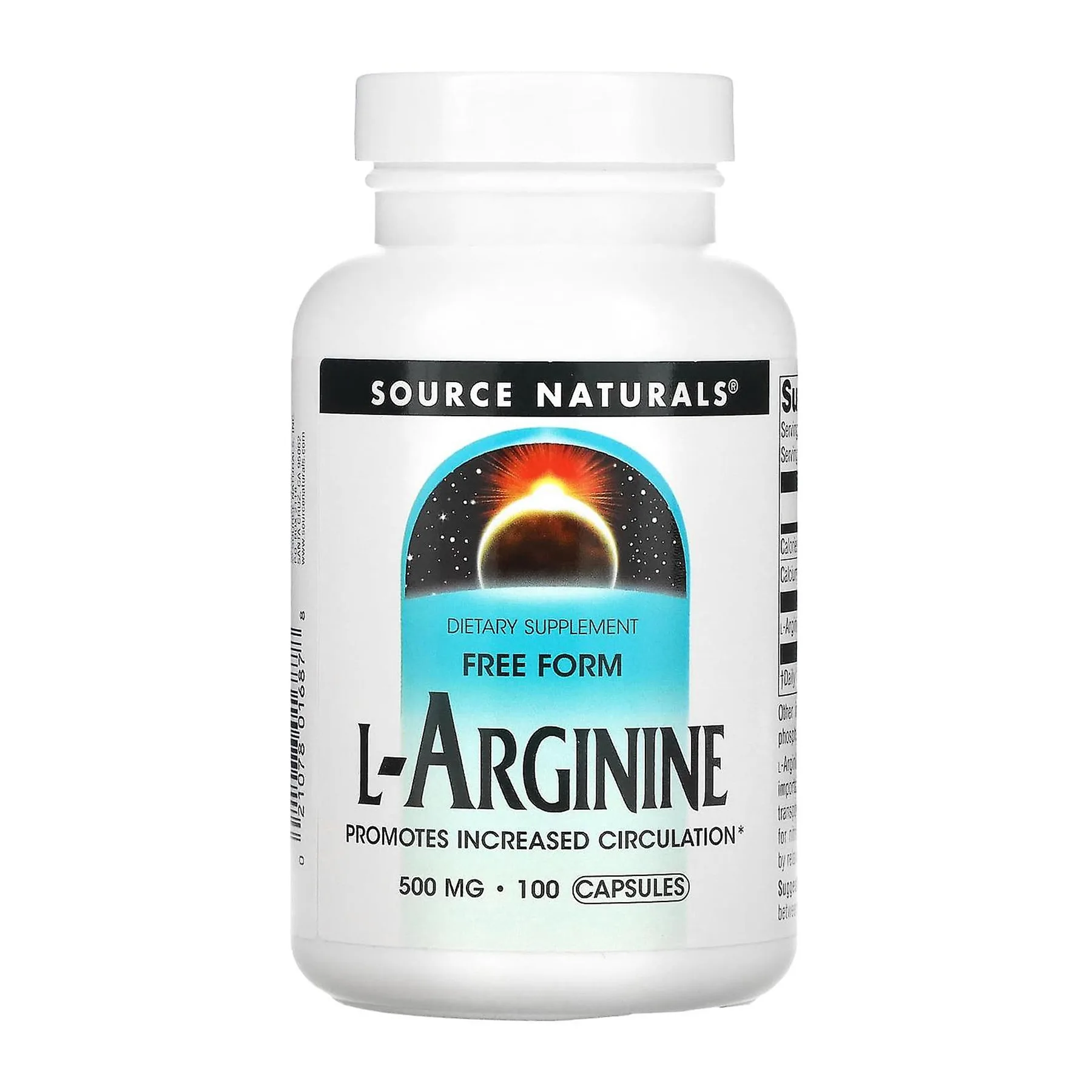 L-Arginine 500 мг - 100 таблеток
