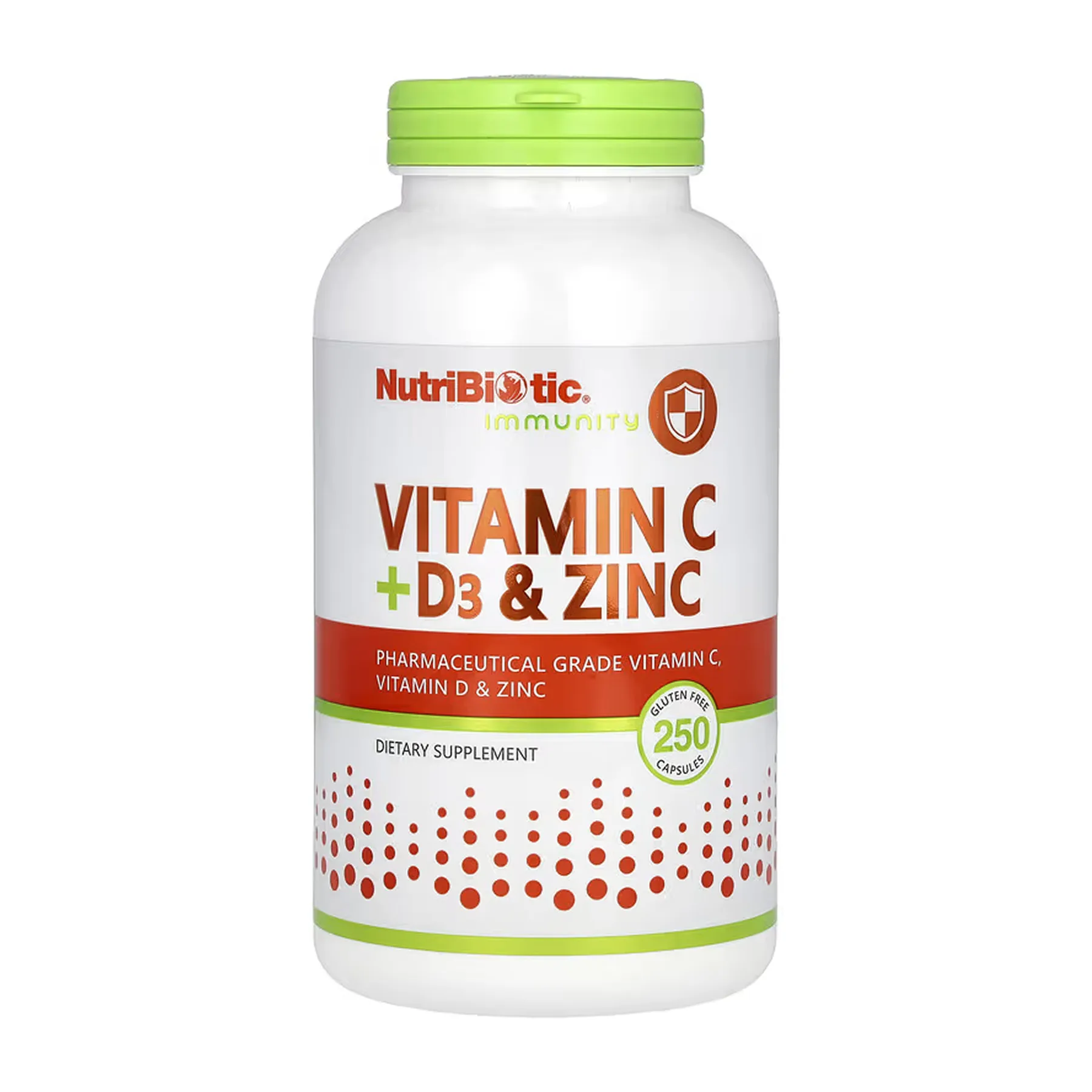 Vitamin C + D3 & Zinc - 250 капсул