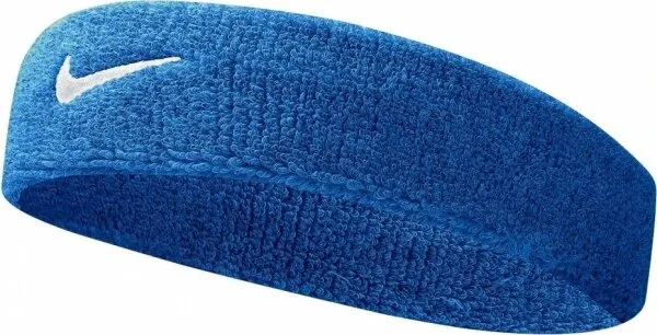 Пов'язка на голову Nike SWOOSH HEADBAND ROYAL BLUE/WHITE N.NN.07.402.OS (Оригінал)