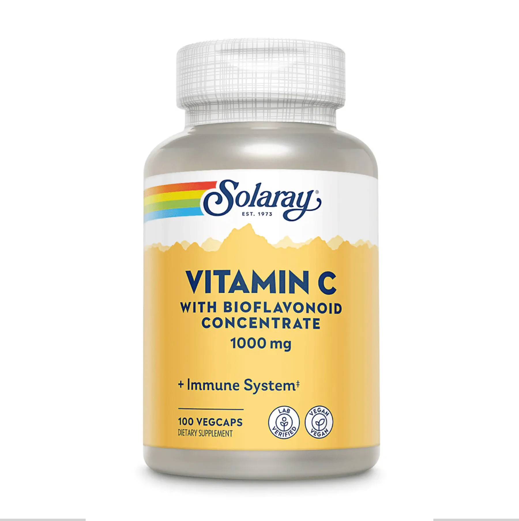 Vitamin C with шипшини, Acerola & біофлавоноїдами 1000 мг - 100 капсул