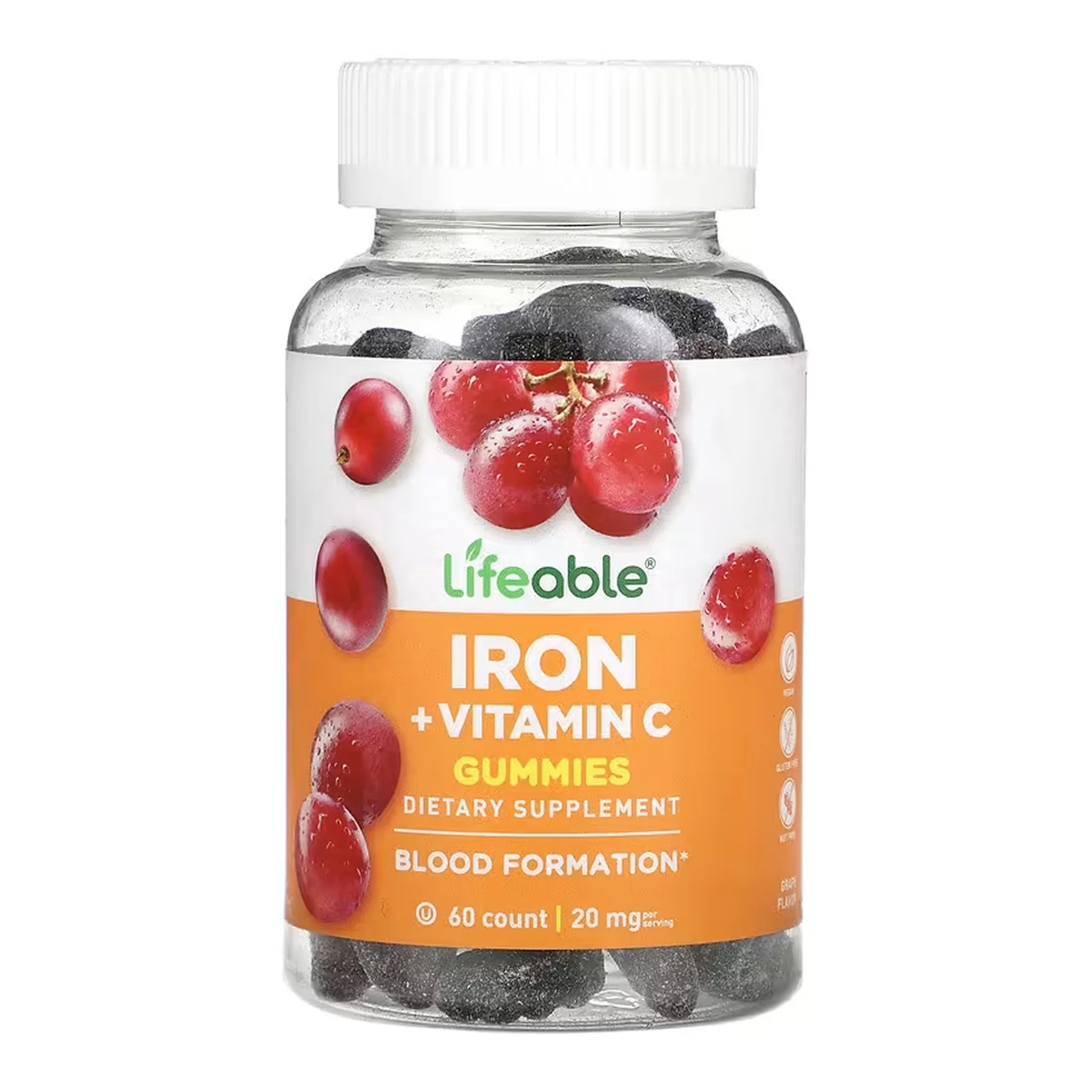 Iron + Vitamin C Adult - 60 жуйок