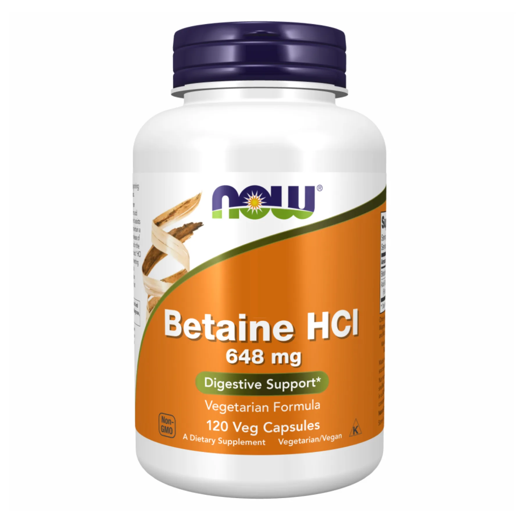Betaine HCI 648 мг - 120 капсул