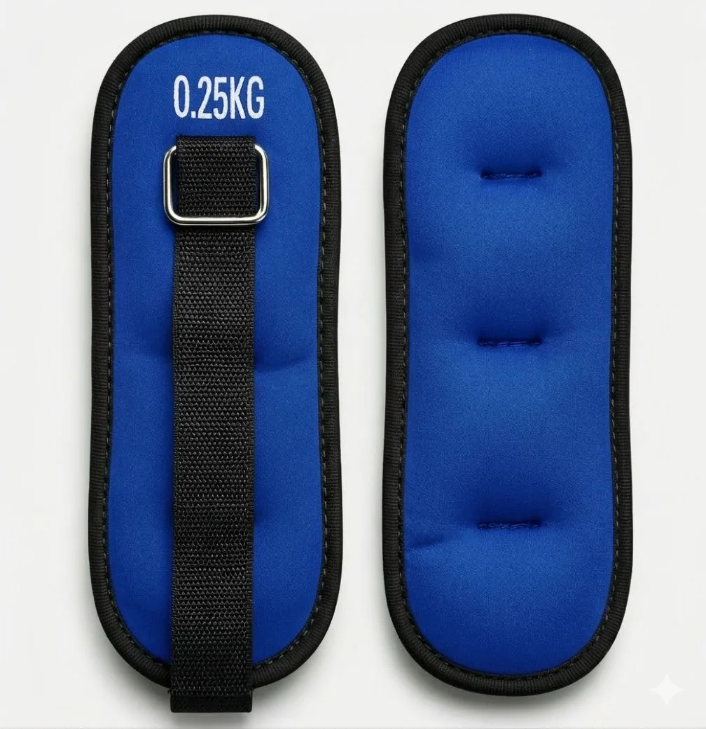 Обтяжувачі-манжети для рук і ніг 2 шт по 1 кг 87221-2 чорний-синій