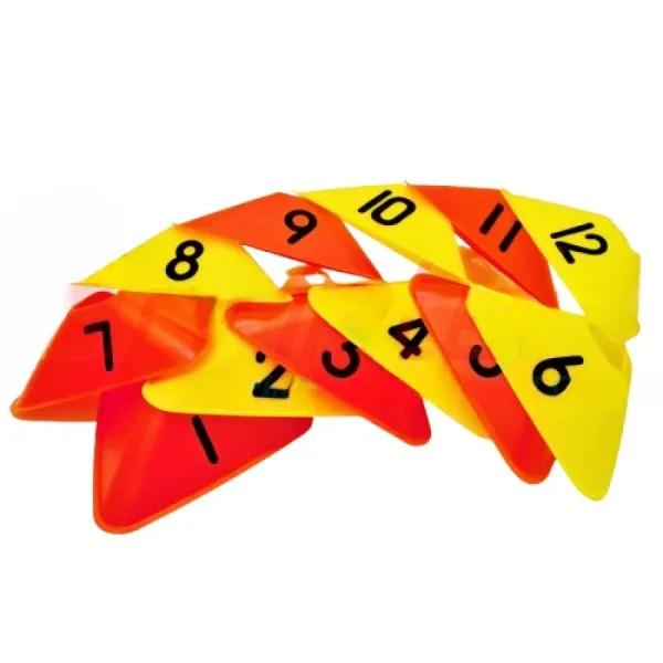 Фішки для розмітки поля від 1 до 12 (12 шт)