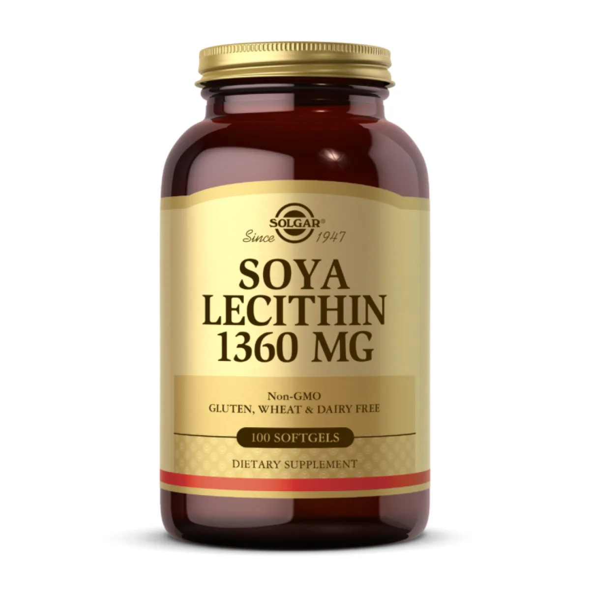 Lecithin 1360 мг (Natural Soya) - 180 софтгель