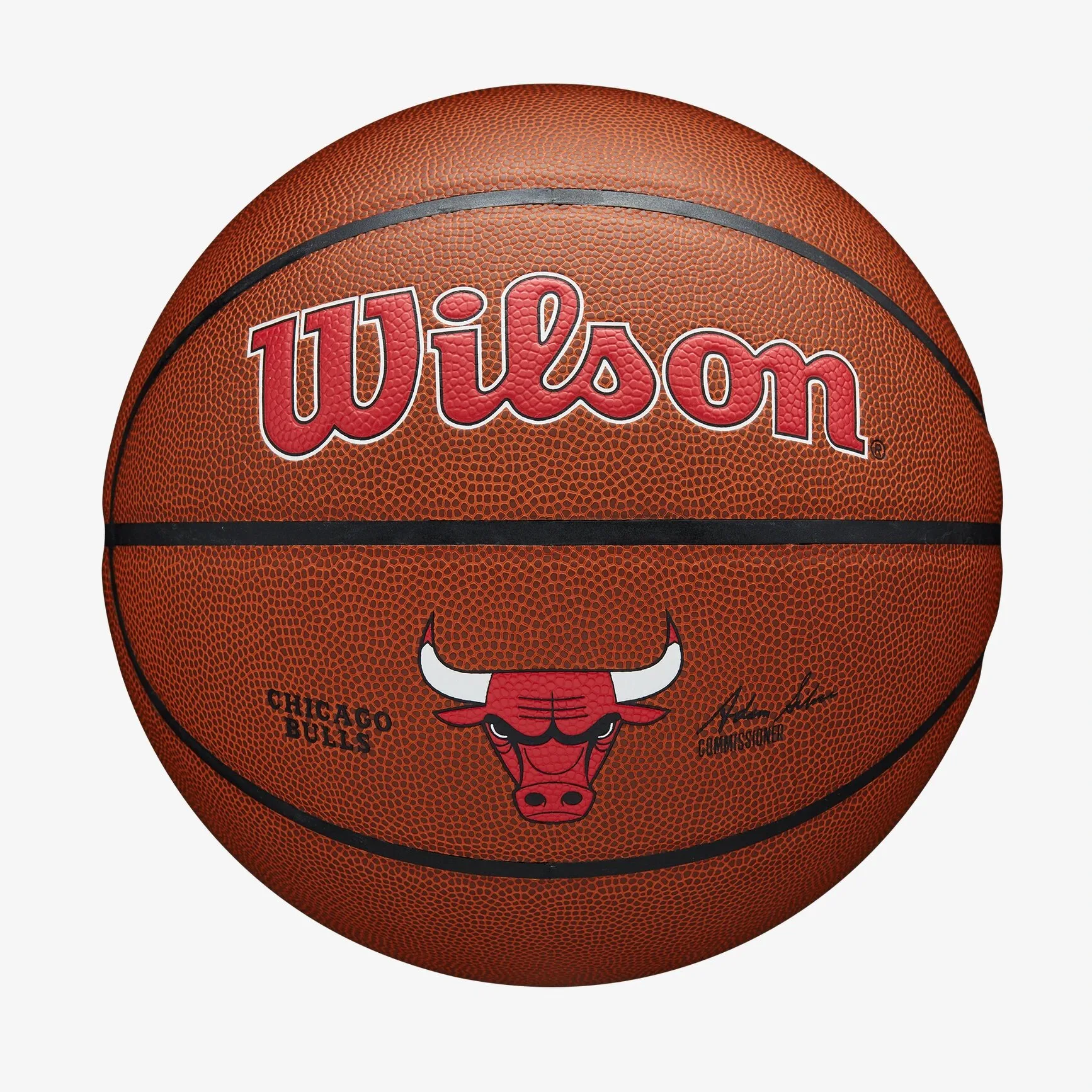 М'яч баскетбольний Wilson NBA Team Alliance Chicago Bulls size7 WTB3100CHI (Оригінал)