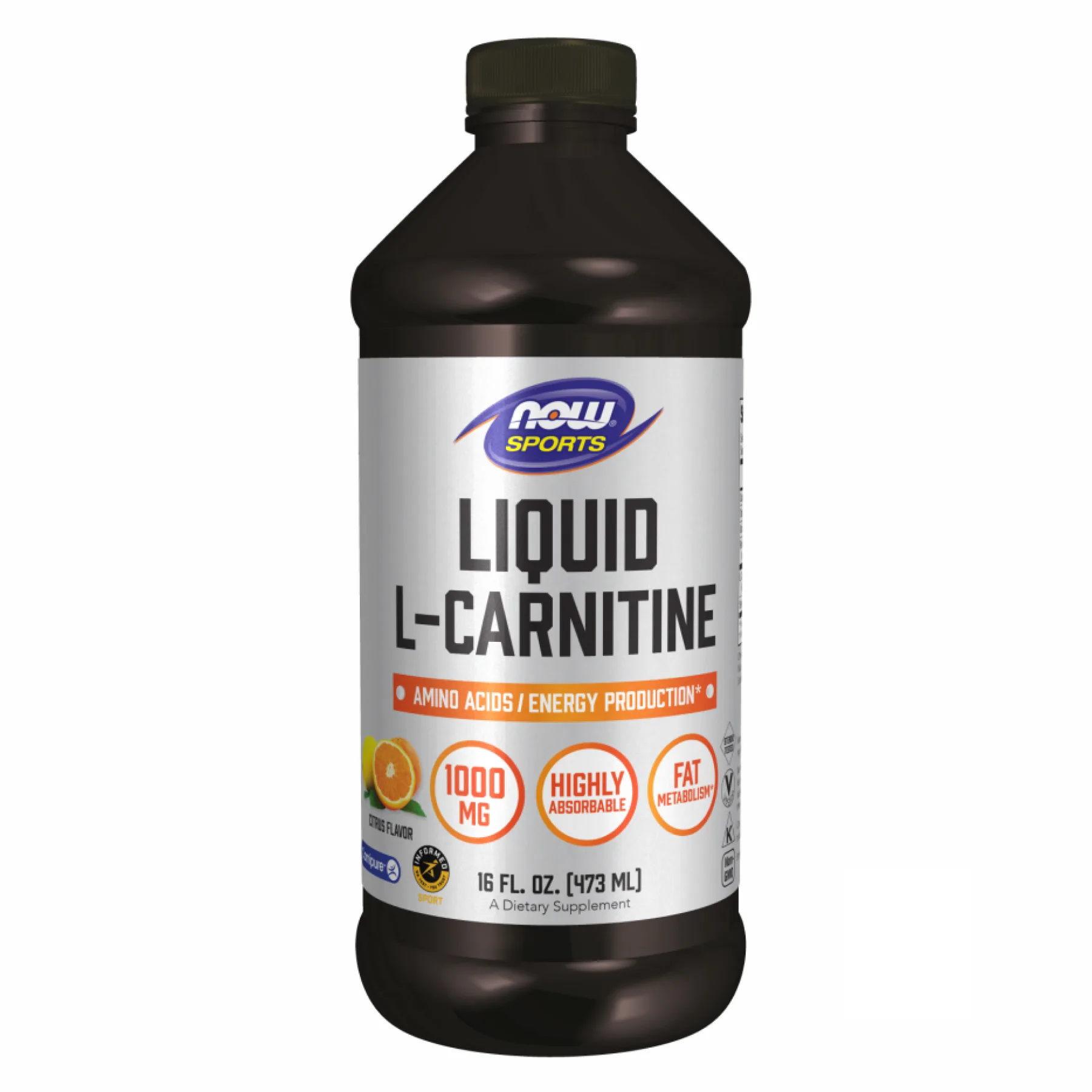 Carnitine Liquid 1000 мг - 473 мл цитрус