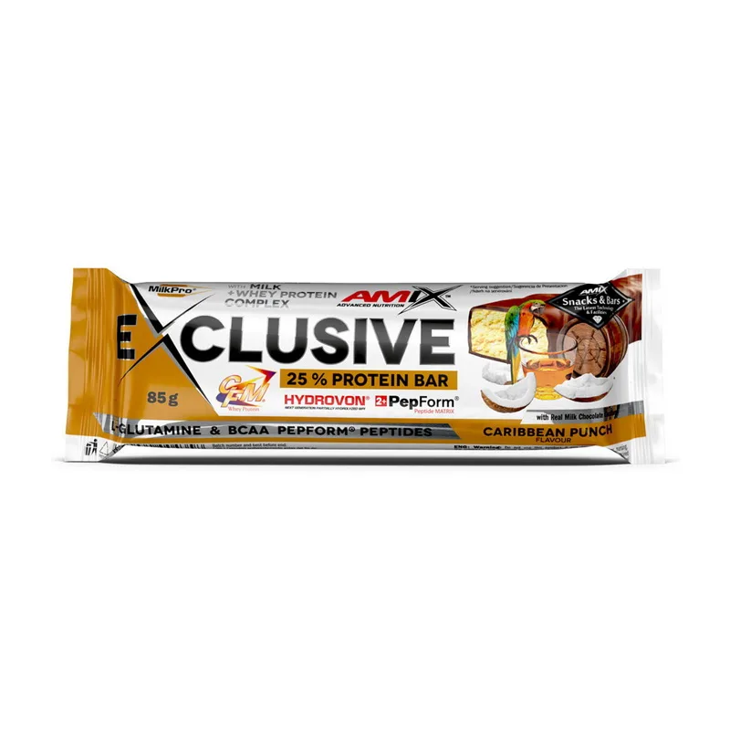 Exclusive Protein Bar 25% - 85 г caribbean пунш