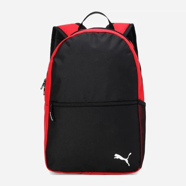 Рюкзак Puma teamGOAL Backpack Core 17 L чорно червоний унісекс 12x30x42 см 090238 03 Оригінал