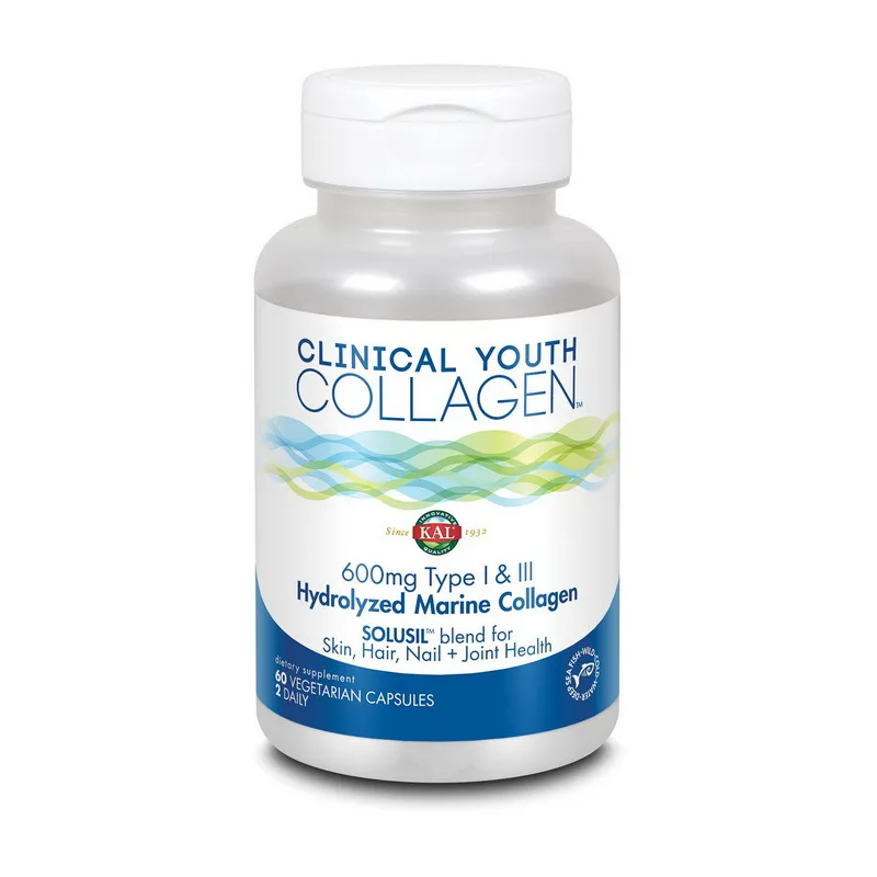 Collagen 600 мг Type | & ||| - 60 капсул