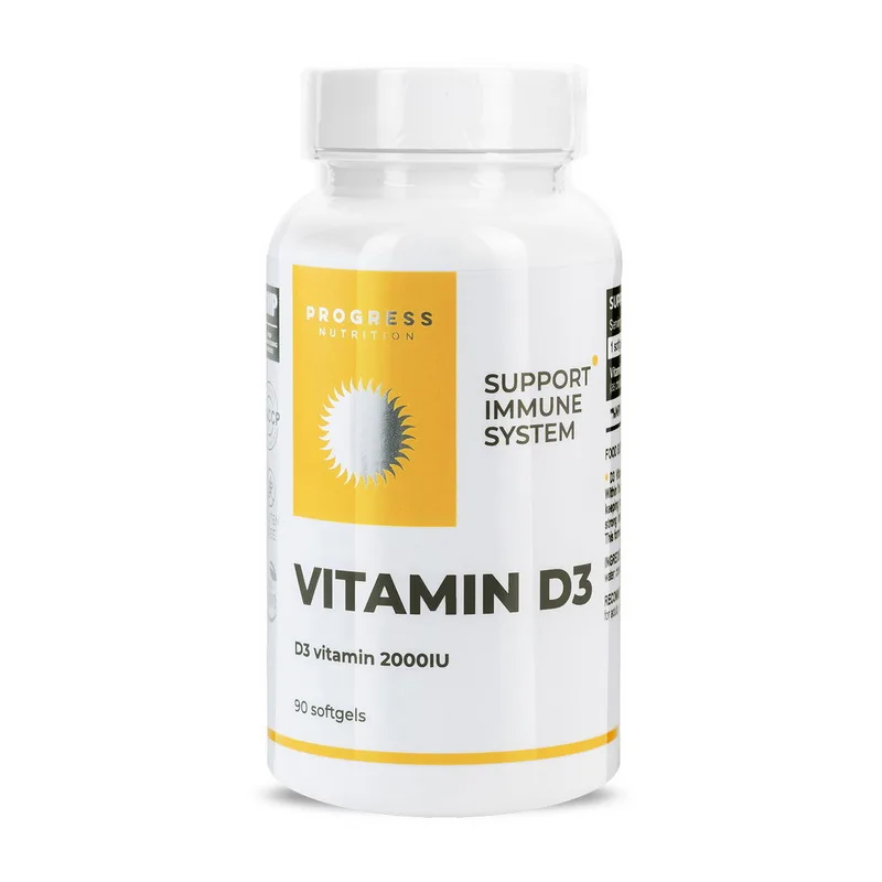 Vitamin D3 2000IU - 90 софтгель