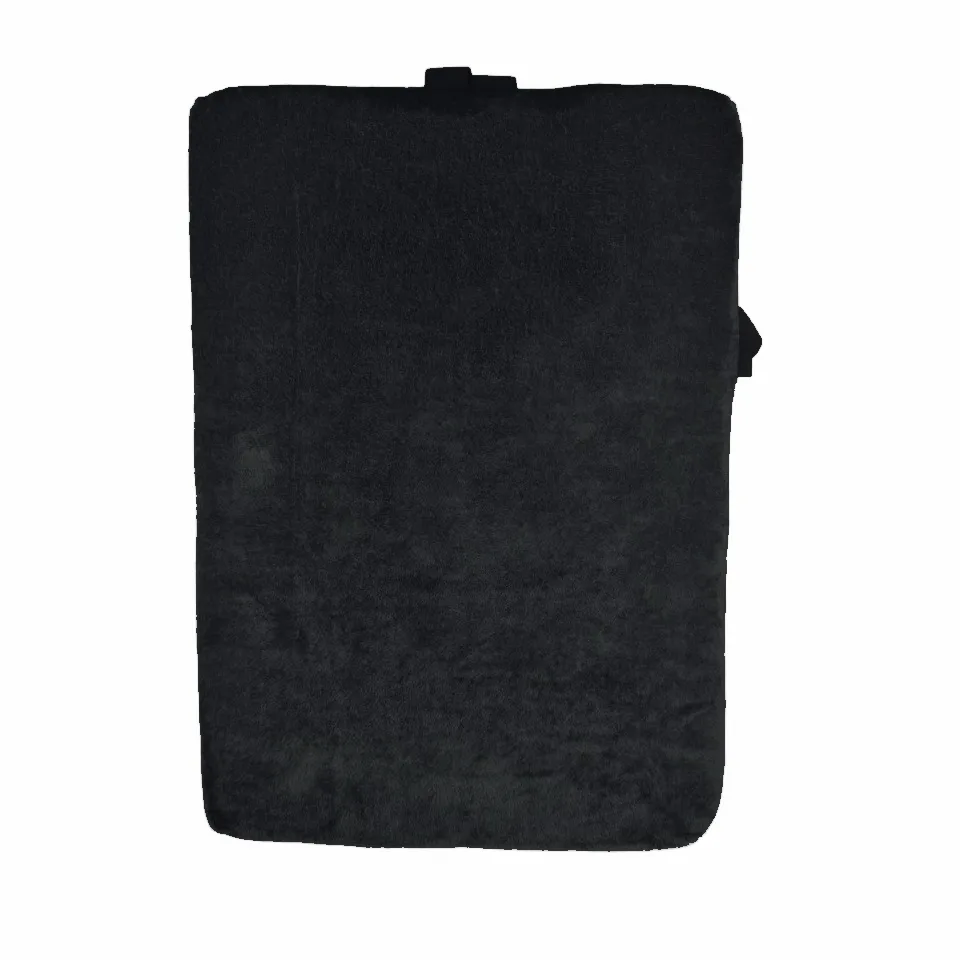 Подушка під спину для гімнастики (Черепашка) 35 x 25 x 4 см Чорний