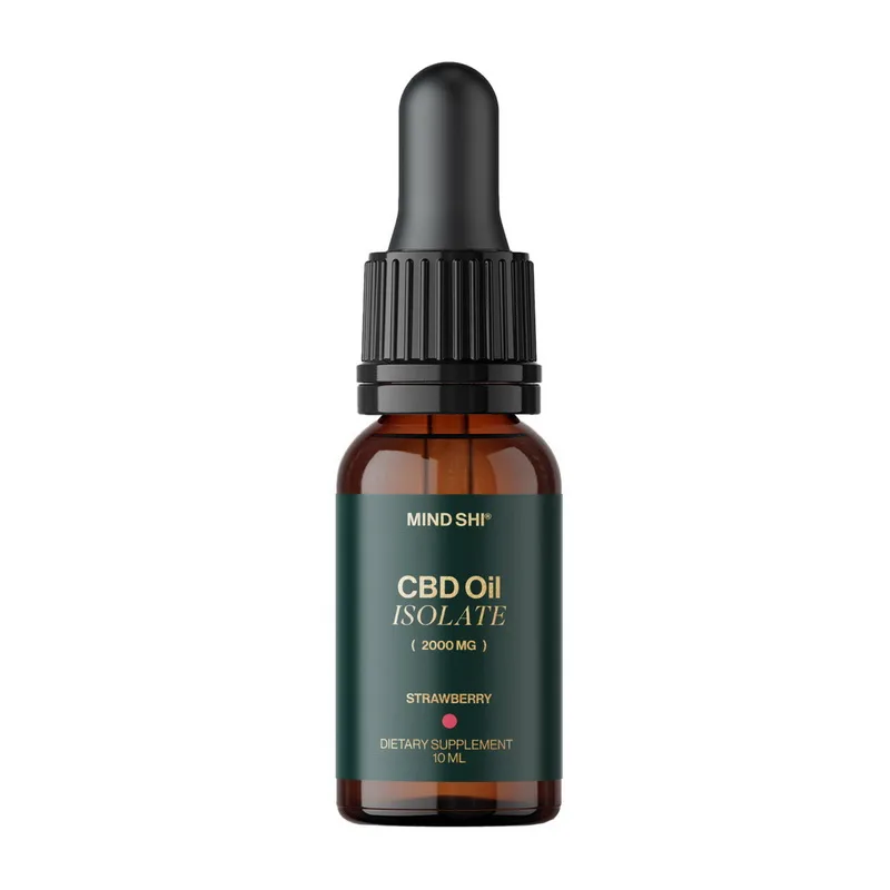 CBD Oil Isolate 2000 мг - 10 мл Помаранчевий