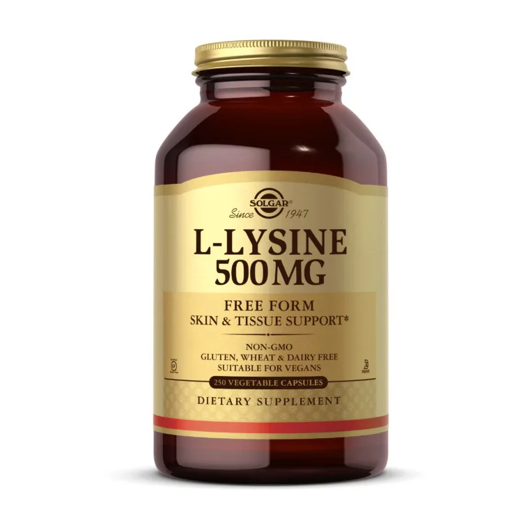 L Lysine - 500 мг 250 вег. капсули
