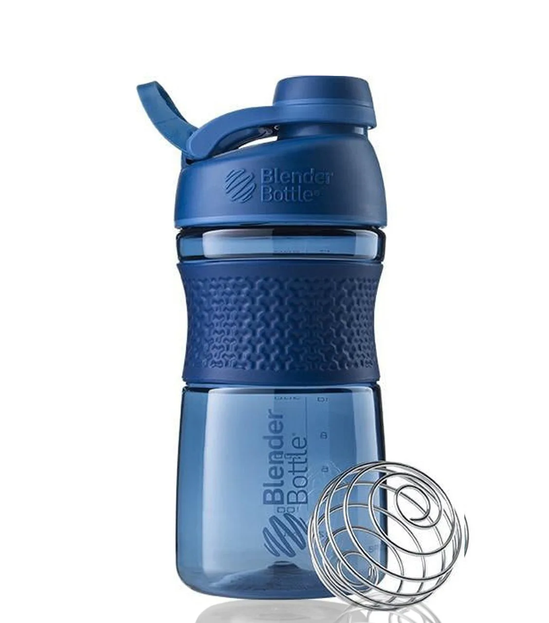 Шейкер спортивный бутылка BlenderBottle SportMixer Twist 590 мл Navy оригинальный