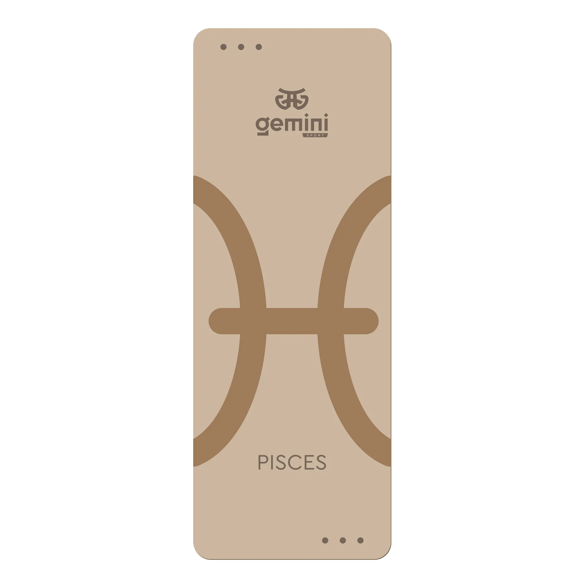 Коврик для йоги каучуковый полиуретан Pro Zodiac PISCES Sport Pro рыбы 183 см*68 см*5 мм