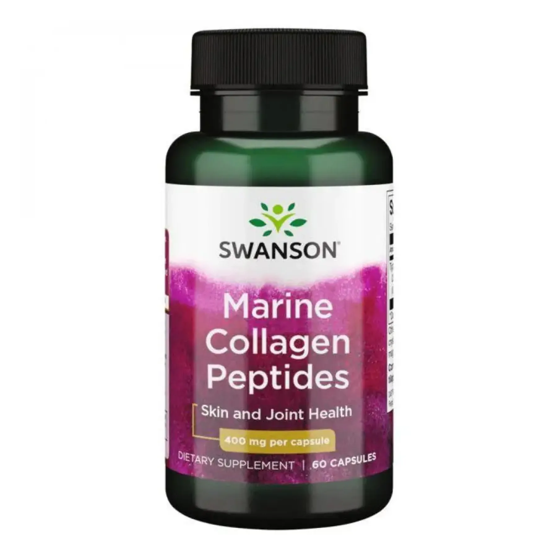 Type I Hydrolyzed Marine Collagen Peptides 400 мг - 60 капсул