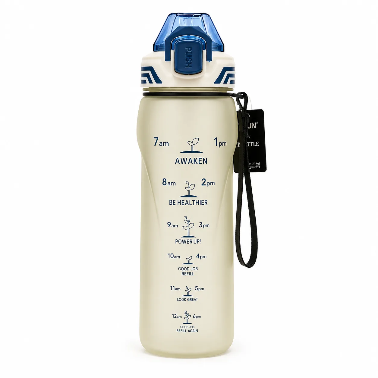 Пляшка для води EYUN - 1000 мл YY-599 Білий