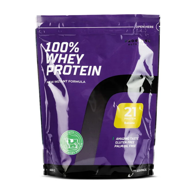 100% Whey Protein - 460 г Полуниця