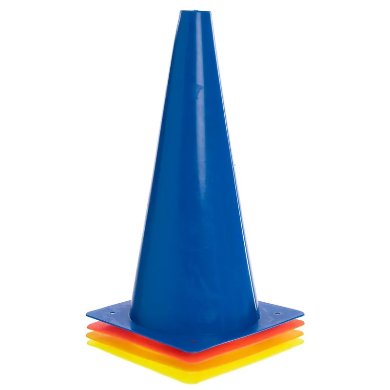 Конус-фішка для тренувань 30 см (1 шт) синій