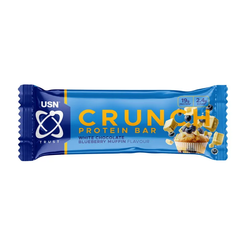 Trust Crunch - 60 г Білий шоколад з чорницею muffin