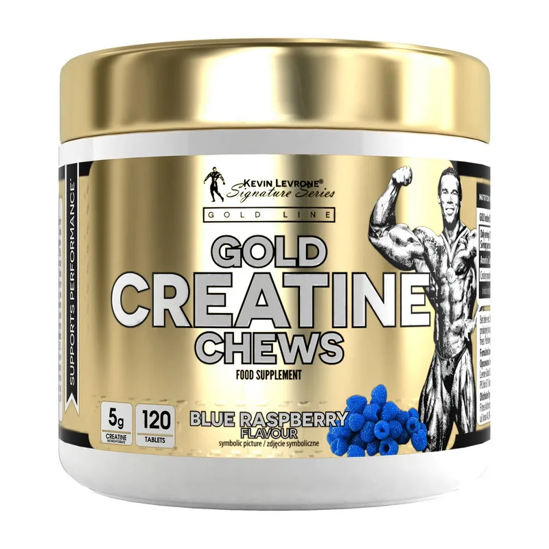 Gold Creatine Chews - 120 таблеток блю распберрі