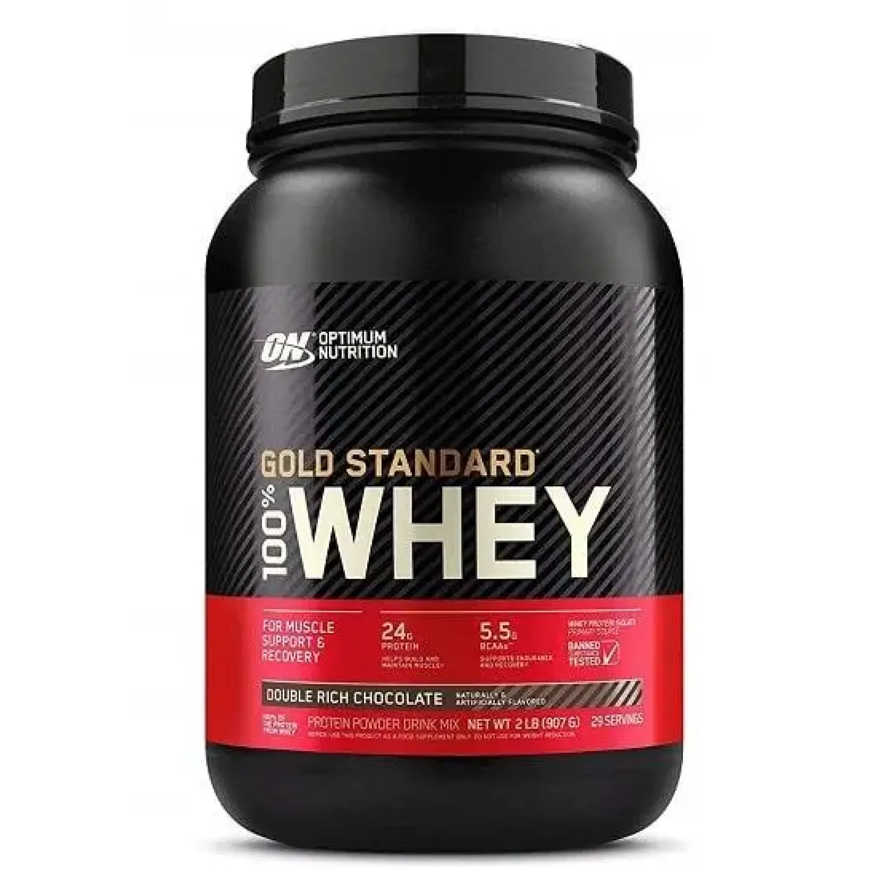 Gold Standard 100% Whey - 900 г шоколад фундук