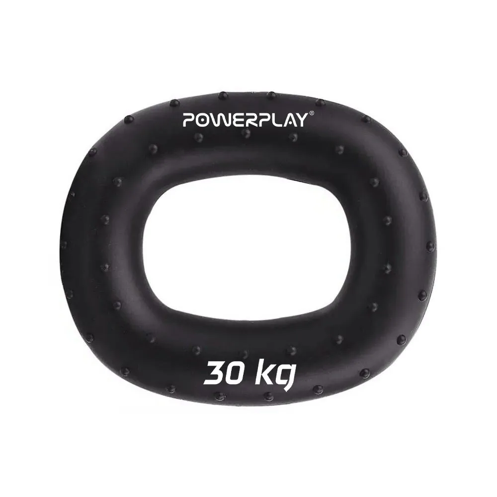 Еспандер кистьовий силіконовий PowerPlay PP-4337 Hand Grip Hard 30 кг. чорний