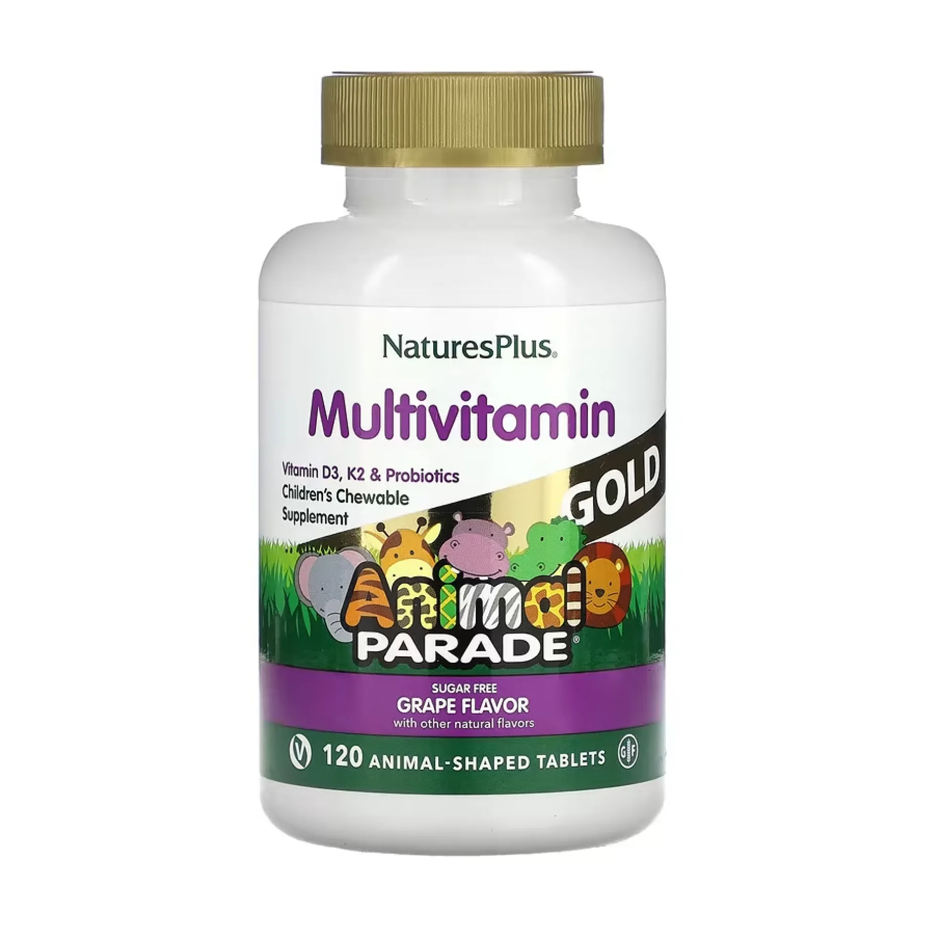 Children’s Gold Multivitamin - 120 таблеток виноград
