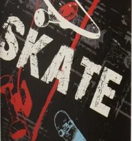 Скейт дерев'яний Profi MS 0321-1 чорний