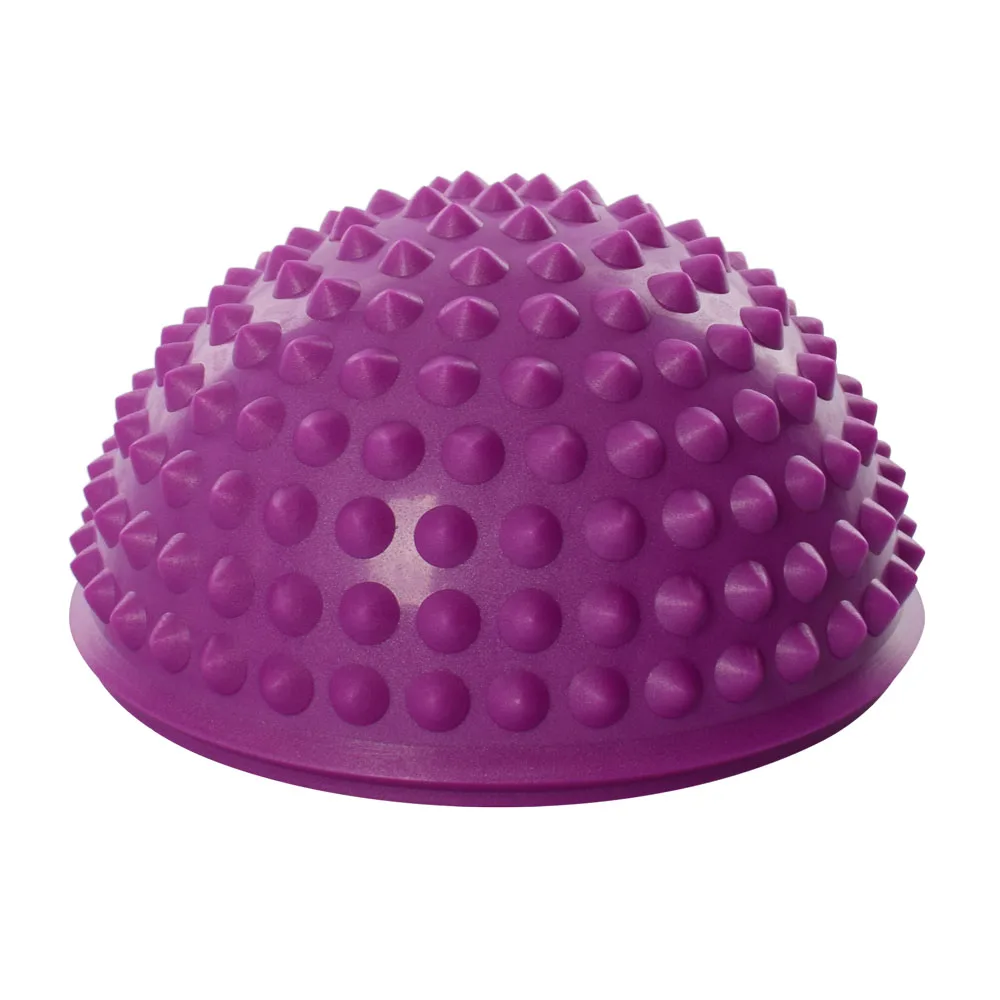 Напівсфера масажна балансувальна їжачок 275грам фіолетовий