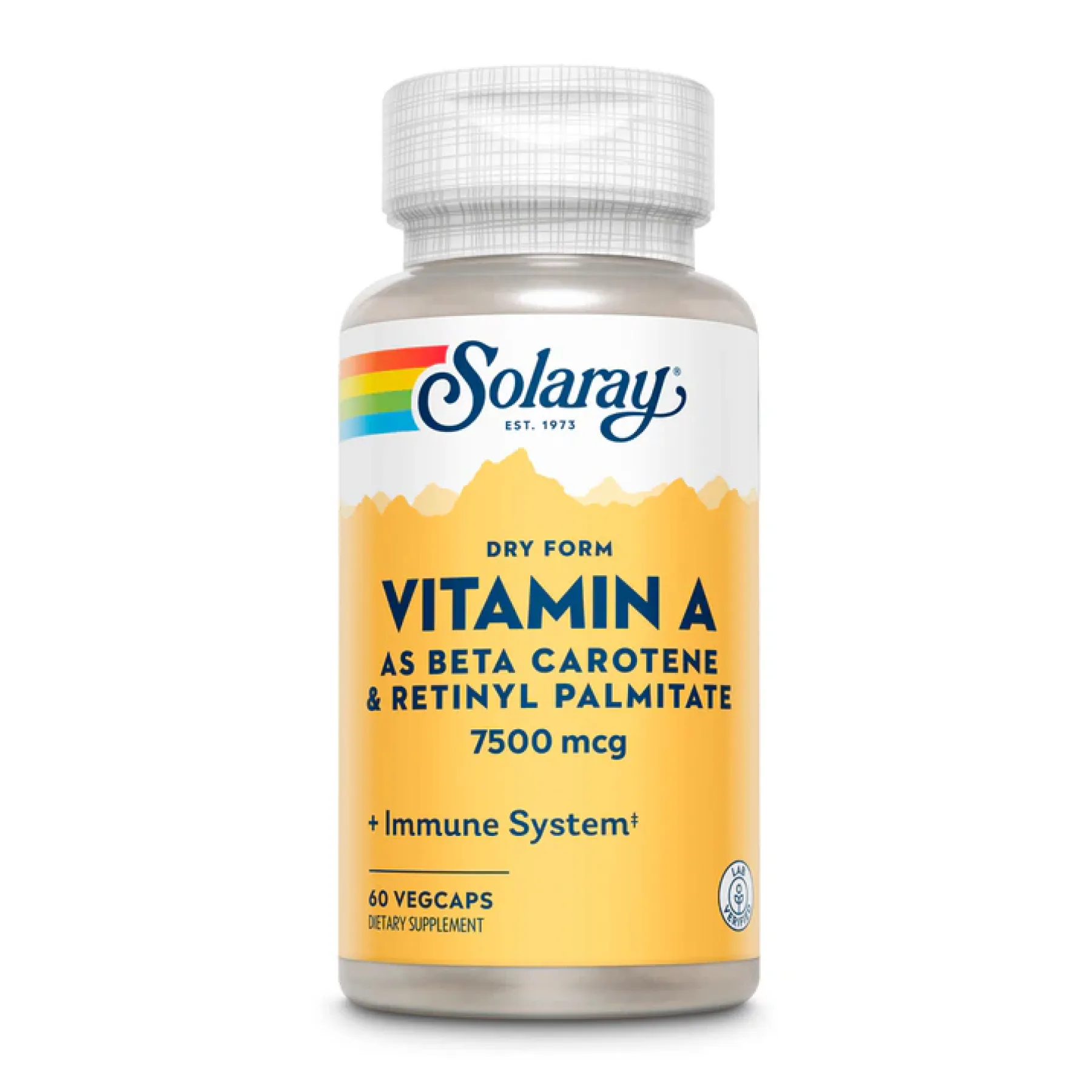 Vitamin A Dry Form 7600 мкг - 60 капсул