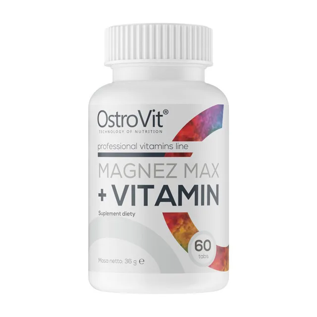 Magnez Max + Vitamin - 60 таблеток