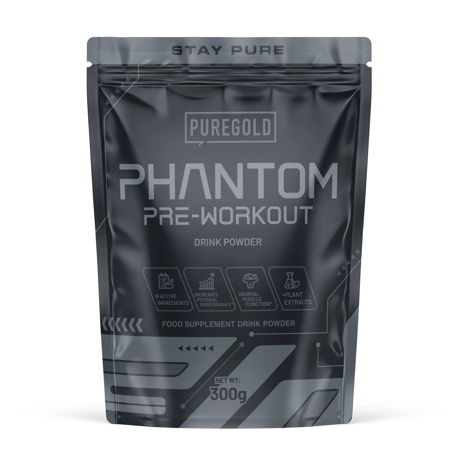 Phantom Pre-Workout - 300 г Ананас