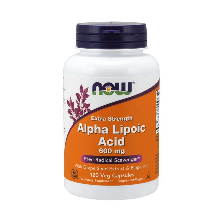 Alpha Lipoic Acid 600 мг Extra Strength - 120 капсул