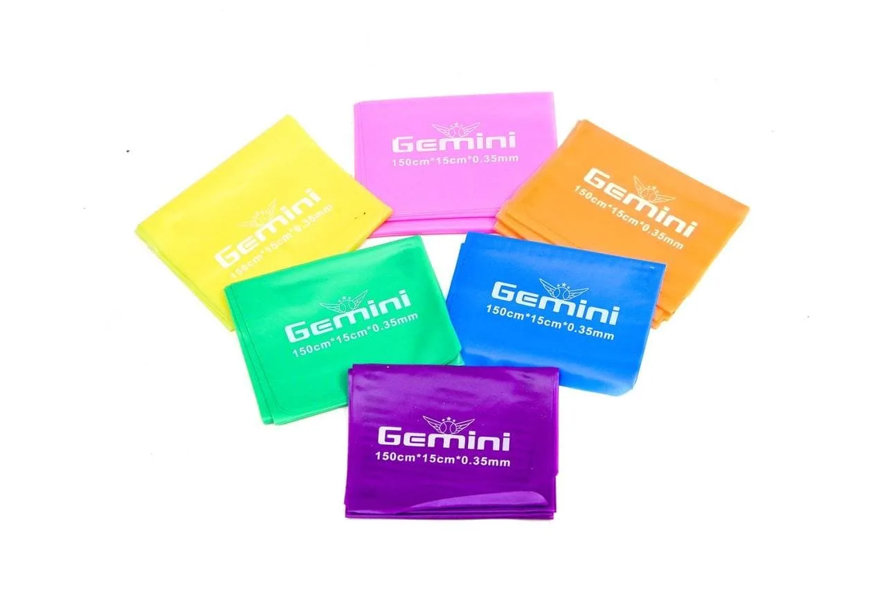 Стрічка еластична для фітнесу та йоги DOUBLE CUBE зелений