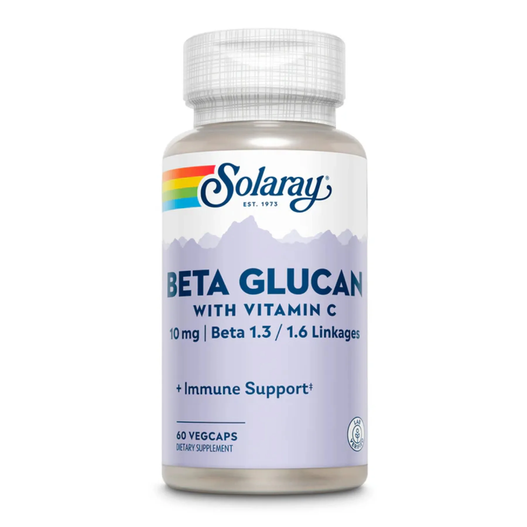 Beta Glucan with Vitamin C 10 мг - 60 капсул