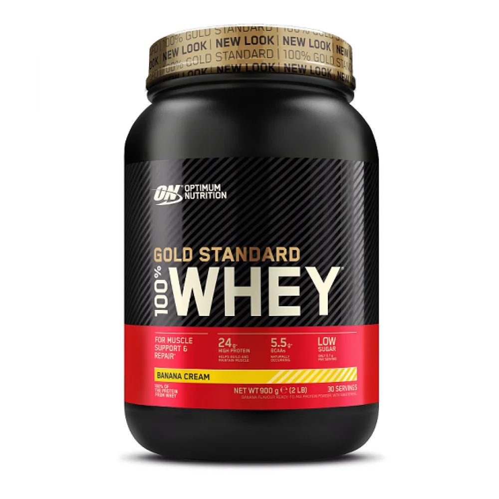 Gold Standard 100% Whey - 908 г подвійна полуниця