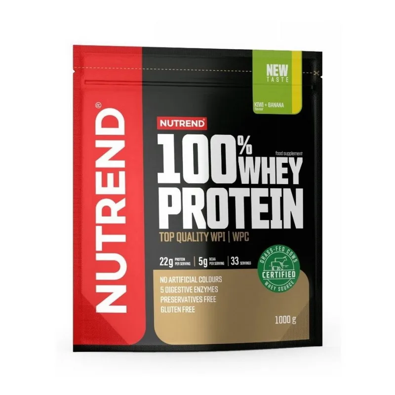 100% Whey Protein - 1 кг Карамель лате