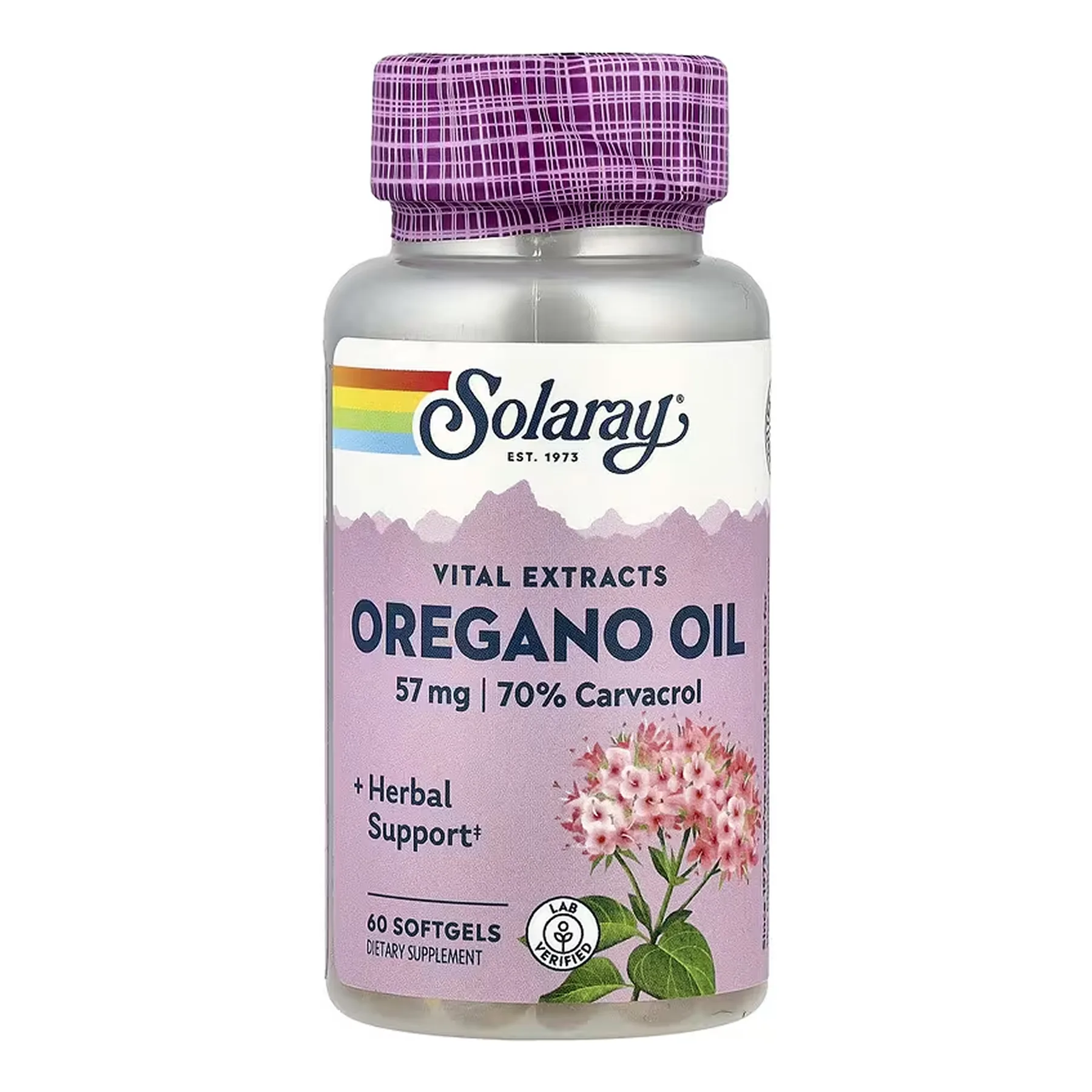 Oregano Oil 70% Carvacrol - 60 софтгель