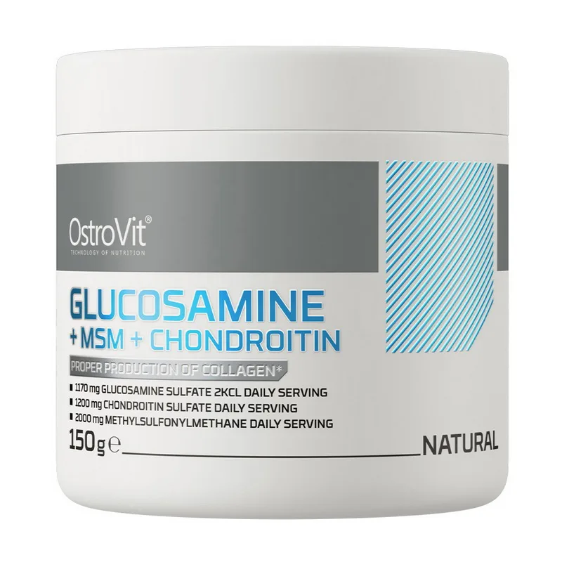 Glucosamine MSM Chondroitin - 150 г натуральний