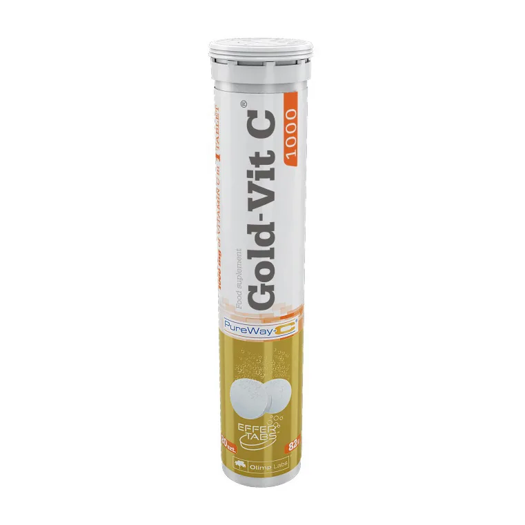 Gold Vit C-1000 - 20 таблеток Лимон