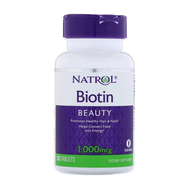 Biotin 1,000 мкг - 100 таблеток