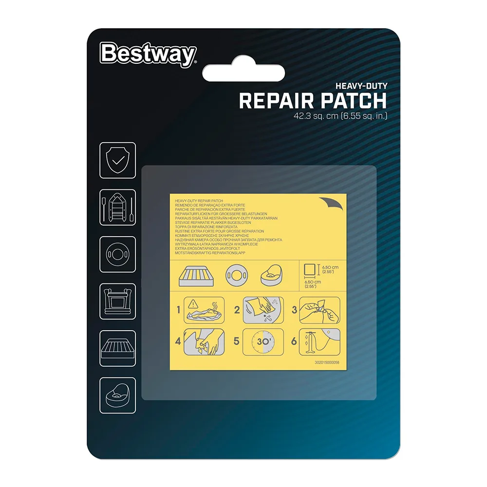 Ремкомплект Bestway для надувних виробів 10 шт 62068