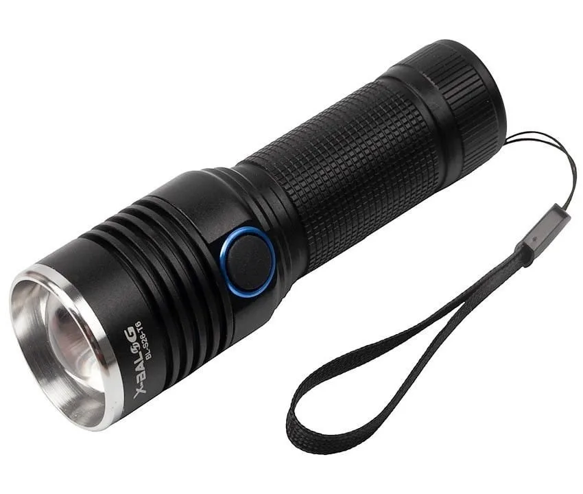 Фонарь X BALOG BL S26-T6 алюминиевый диапазон до 1000 м L-096