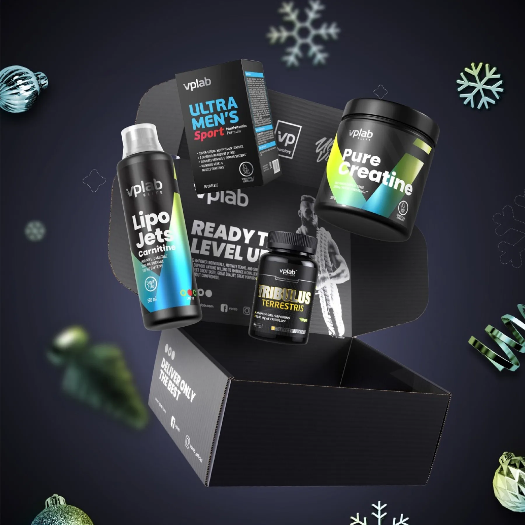 Подарунковий набір для чоловіків Men's Health & Muscle Bundle